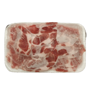 냉동 슬라이스 돼지고기 목살 Frozen Pork Neck Slice 1kg