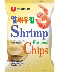 농심 알새우칩 Nongshim Shrimp Chips 75 g X 3봉