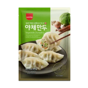 삼립 야채만두 트레이 Samlip Vegetable Dumplings Tray 168g