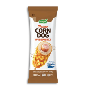 바삭한 감자 핫도그 DASOMI Potato CORN DOG 2개입 2026-12-24